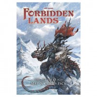 Forbidden Lands: Bitter Reach - Maps & Cards Pack