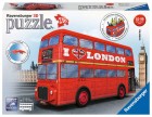 Palapeli 3D: London Bus (216pc)