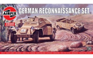 Pienoismalli: Airfix: German Reconnaisance Set (1:76)