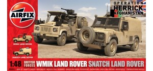Pienoismalli: Airfix: British Forces WMIK Land Rover (1:48)