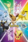 Juliste: Pokemon - Eeveelutions (61x91cm)