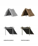 Deep Cuts Unpainted Miniatures: Tent & Lean-To
