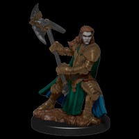 D&D Icons of the Realms: Premium Painted Figure - Half-Orc Fighter Female