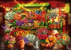Palapeli: Flower Market Stall (1000pcs)
