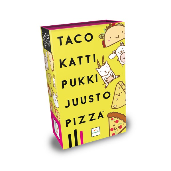 Taco Katti Pukki Juusto Pizza (Suomi) - 12.90e - Lautapelit - Halfmoongames  webstore
