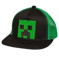 Lippis: Minecraft - Sequin Creeper Snapback