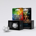 Noppa: D20 Level Counter Dice (White/Black)