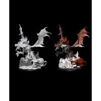 Pathfinder Deep Cuts Unpainted Miniatures: Nightmare Dragon
