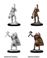 D&D Nolzur\'s Marvelous Unpainted Minis: Human Female Barbarian v2