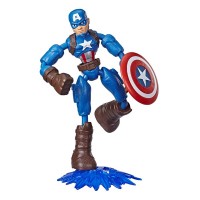 Figuuri: Avengers - Bend And Flex Captain America