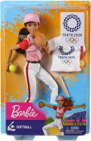 Barbie: Tokyo 2020 - Softball Player Doll