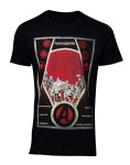T-paita: Marvel Avengers - Constructivism Poster (XL)