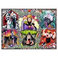 Palapeli: Disney - Villains Wicked Women (1000pc)