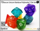 Unicorn Rainbow Set (7 noppaa)