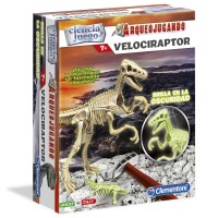 Archeology Game: Fluorescent Velociraptor