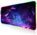 Hiirimatto: Extended RGB LED Mouse Pad - Galaxy (800x300mm)