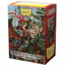 Dragon Shield: Brushed Art Sleeves - Christmas Dragon (100)