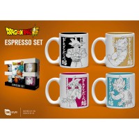 Lahjasetti: Dragon Ball Super - Goku Espresso Cup Set (150ml)