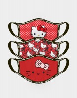 Kasvomaski: Hello Kitty 3-Pack (Adult)