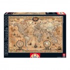 Palapeli: Educa - Antique World Map (1000)