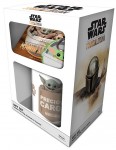 Lahjasetti: Star Wars Mandalorian - The Mug, Coaster & Keychain