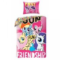 Pussilakanasetti: My Little Pony - Friendship Single Duvet Set