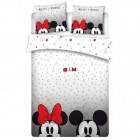 Pussilakanasetti: Disney - Mickey and Minnie double (135cm)
