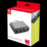 Piranha: Gamecube Controller Adapter for Switch (4 ohjaimelle)