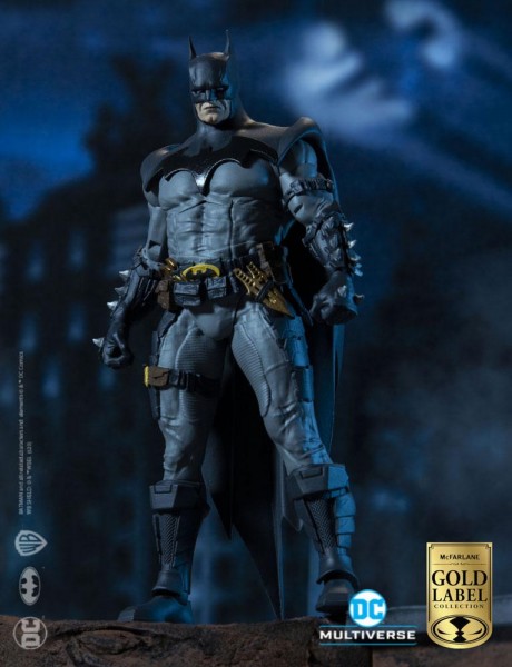 Figuuri: Dc Multiverse - Gold Label Batman (18cm)  - Figuuri -  Puolenkuun Pelit pelikauppa