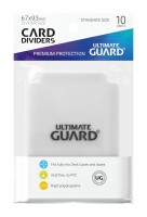 Ultimate Guard Card Dividers - Transparent (10pcs)