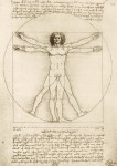 Palapeli: Leonardo Da Vinci - The Vitruvian Man (1000pcs)