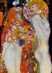 Palapeli: Gustave Klimt - Water Serpents II (1000pcs)