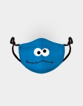 Kasvomaski: Sesame Street - Cookie Monster Adjustable Facemask (Adult)