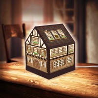 3D Palapeli: House Lantern - Half-timbered House (208)