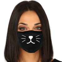 Kasvomaski: Cat 3-Layer Facemask (One-Size)