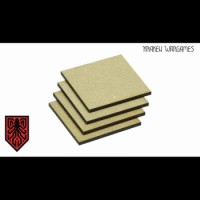 Kraken Wargames - MDF Base square 20x20mm (50)