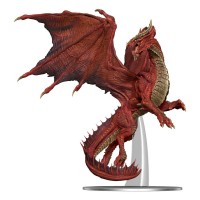D&D Icons of the Realms: Premium Pre-Painted Adult Red Dragon