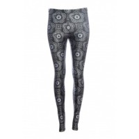 Leggings: Black MTG Symbol (3XL)