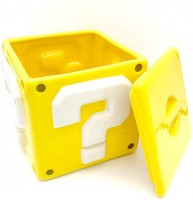 Nintendo: Question Block Storage Jar