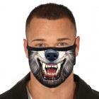 Kasvomaski: Wolf Reusable Facemask