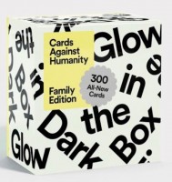 Cards Against Humanity Family Edition: First Expansion Glow In The Dark Box