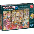 Palapeli: Wasgij Retro Mystery Puzzle 5 - Sunday Lunch! (1000)