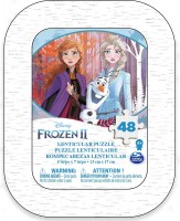 Palapeli: Frozen 2 - Lenticular Puzzle Mini Tin (48)