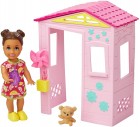 Barbie: Skipper Babysitters Inc. Toddler Girl Doll And Playhouse