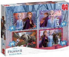 Palapeli: Frozen 2 - 4 in 1 Puzzle Pack