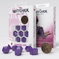 Noppasetti: Witcher - Dice Set. Dandelion Viscount de Lettenhove