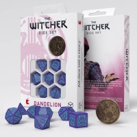 Noppasetti: Witcher -Dice Set. Dandelion Half a Century of Poetry