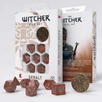 Noppasetti: Witcher - Dice Set. Geralt The Monster Slayer