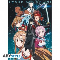 Juliste: Sword Art Online - Party Members (52x38cm)