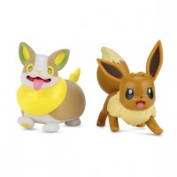 Pokemon: Battle Figure - Eevee And Yamper (5cm)